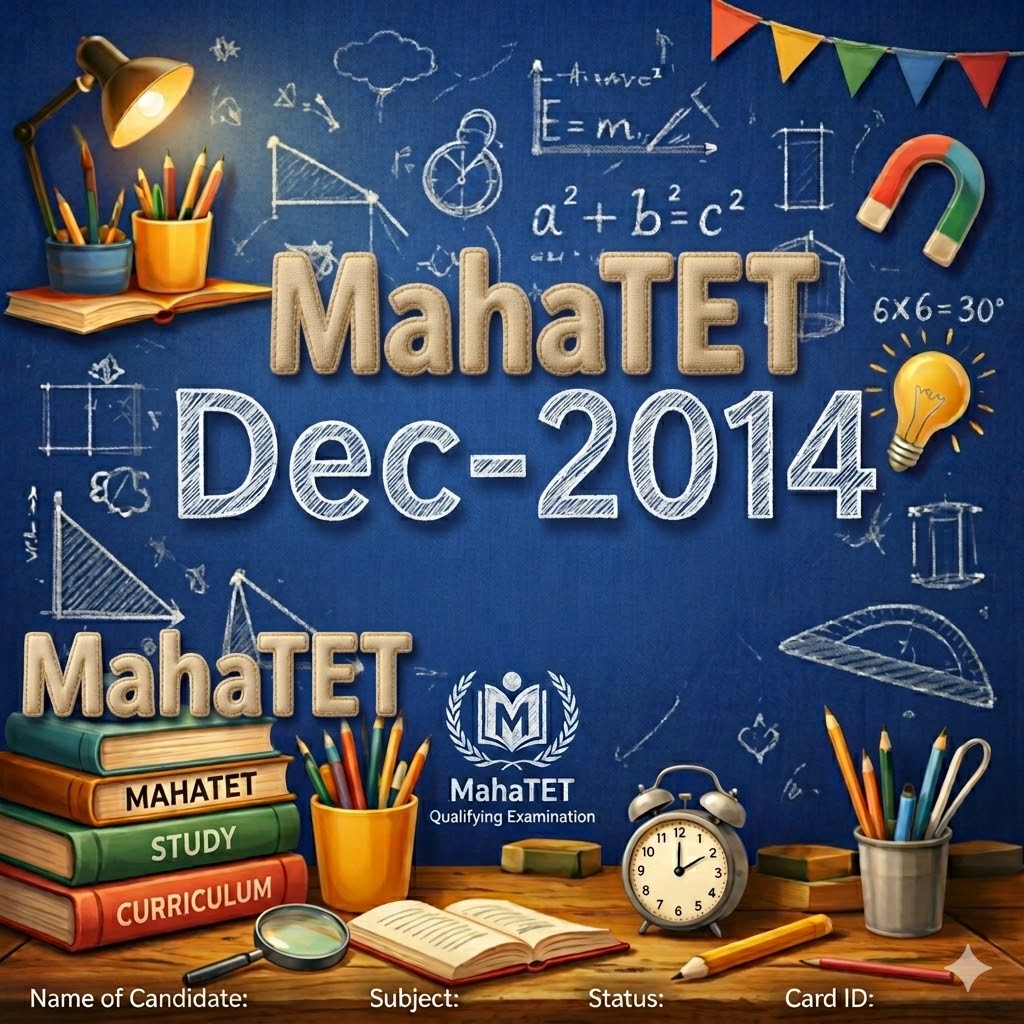 MahaTET Dec-2014